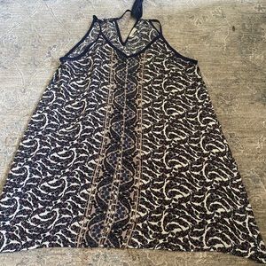 multicolor flowy summer dress